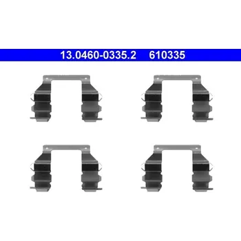 Přislušenství brzdového systému Sada příslušenství obložení kotoučové brzdy ATE 13.0460-0335.2