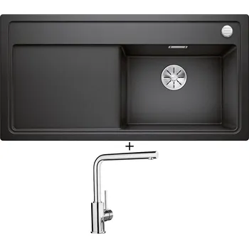 Granitový dřez Granitový dřez SET Blanco ZENAR XL 6 S antracit 523964 + Blanco MILA chrom 519414