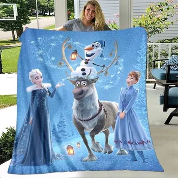 Dětská deka Dětská deka s motivy Ledového království - 3,180x230cm