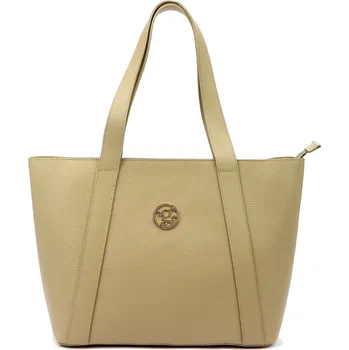 Kožená kabelka Gregorio 1731 béžová