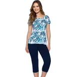 Dámské vzorované pyžamo Paradiso BABELLA Barva/Velikost: modrá / S