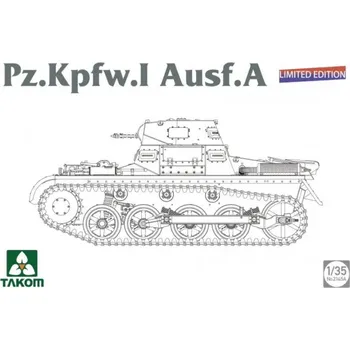 Plastikový model Takom 1/35 Pz.Kpfw. I Ausf. A - Limited Edition