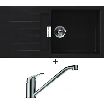 Granitový dřez Granitový dřez SET Schock SIGNUS D-100L Puro + Schock EVINAS 577000 nerez