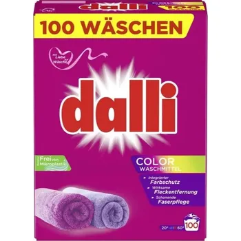 Prací prášek Dalli prací prášek 100 dávek Color 6 kg (Dovoz: Německo)