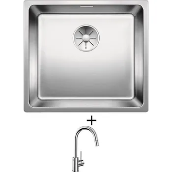 Nerezový dřez Nerezový dřez SET Blanco ANDANO 450-IF nerez hedvábný lesk 522961 + Blanco MIDA-S chrom 521454