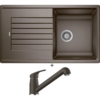 Granitový dřez Granitový dřez SET Blanco ZIA 5 S kávová 520519 + Blanco DARAS-S kávová 517740