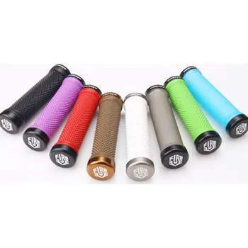 grip Gripy - FIREEYE Lock-On Goosebumps-C + Alu koncovky - Hnědá