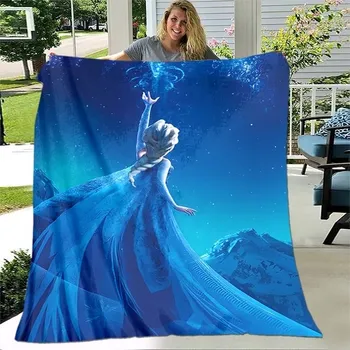 Dětská deka Dětská deka s motivy Ledového království - 27,100x150cm