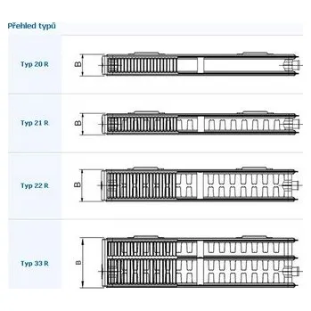 Radiátor Korado RADIK KLASIK R 22 554x1200