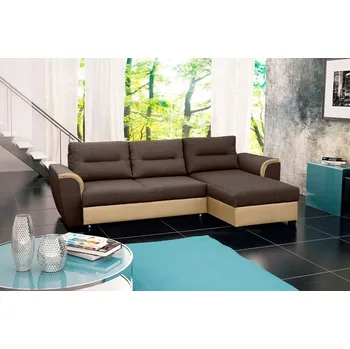 Obývací stěna Sedací souprava Tommy P hnědá/béžová