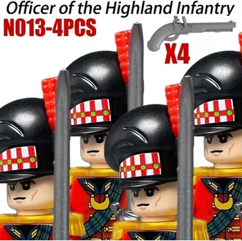 Stavebnice LEGO Komponenty k vojenské stavebnici | styl Lego - N013-4KS