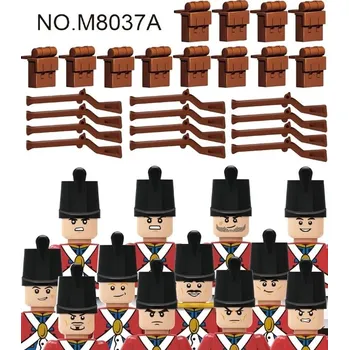 Stavebnice LEGO Komponenty k vojenské stavebnici | styl Lego - M8037A