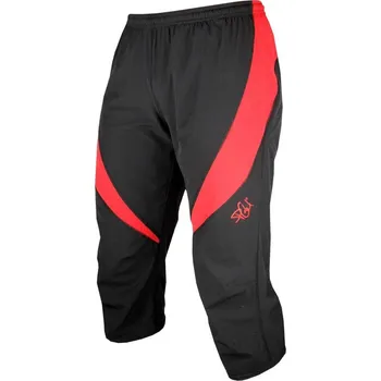 Pánské kalhoty Kalhoty pánské 3/4 PINGU - JOGY S Silver Stretch šedo-černé