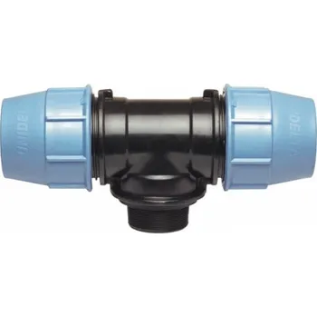 Fitinka PE T-kus 25x3/4"x25 s vnějším závitem