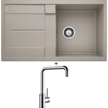 Granitový dřez Granitový dřez SET Blanco METRA 5 S tartufo 517349 + Blanco MILI chrom 519413