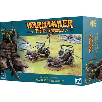 Desková hra Games Workshop Warhammer: The Old World - Orc & Goblin Tribes - Orc Boar Chariots