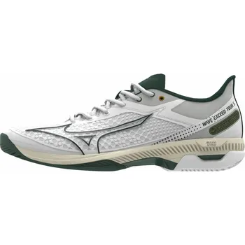 Dámská tenisová obuv MIZUNO WAVE EXCEED TOUR 5AC/White/Pineneedle/Papyrus/40.5/7.0