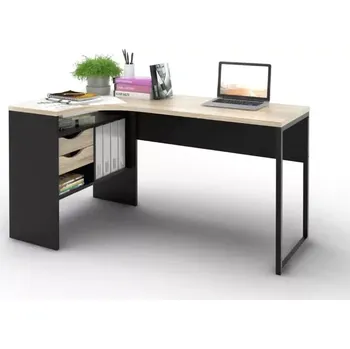 Psací stůl Psací stůl Felix 118 černá MAT/oak - SLEVA 3% s kodem radost25