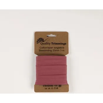 Šikmý proužek ÚPLET Old pink 130 (E) (Šicí potřeby)