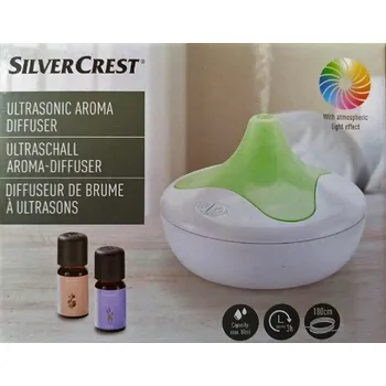 Aroma difuzér Silvercrest Personal Care Ultrazvukový aroma difuzér trojúhelníkový 80 ml
