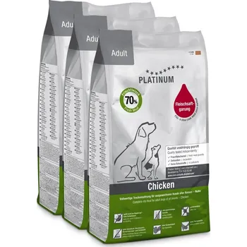 Krmivo pro psa Platinum Adult Chicken - Kuřecí 15kg (3x5 kg)