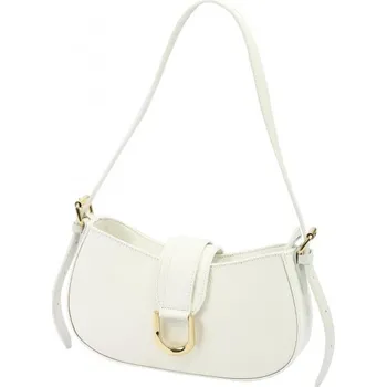 Kožená kabelka Luka 24-037 DOLLARO - bílá