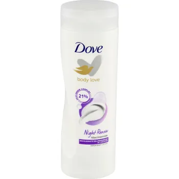 Tělové mléko DOVE Body Love Night Renew noční tělové mléko pro regeneraci pokožky 400 ml