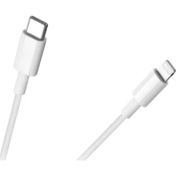 Datový kabel Kabel REBEL RB-6009-100-W USB-C/Lightning 1m White