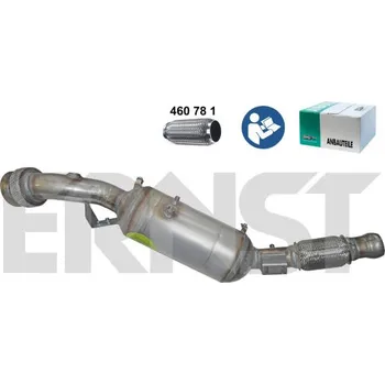 Filtr pevných částic Filtr pevnych castic, vyfukovy system ERNST 920964