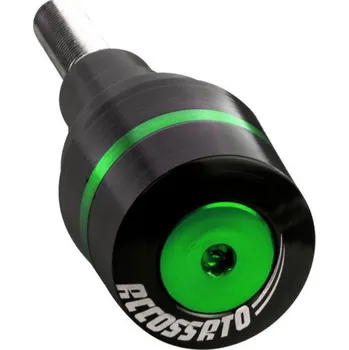 Crash pads ACCOSSATO with screw cover zelená TP066G-CP