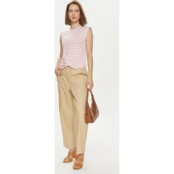 Dámské tričko United Colors Of Benetton T-Shirt 3NRAD107J Růžová Regular Fit L