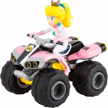 auto na autodráhu Carrera RC Mario Kart Peach - čtyřkolka