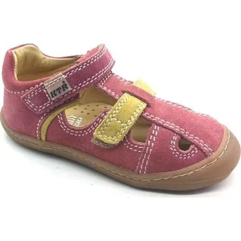 Dívčí sandály KTR SANDÁLY KENY 16/KV/PA PINK/YELLOW (25)