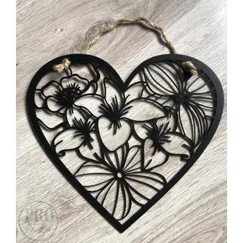 Svatební dekorace Srdce květiny