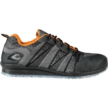 Pracovní obuv Bezpečnostní obuv Cofra FLUENT BLACK/ORANGE S1PS FO SR Velikost boty: 35