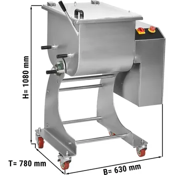 Míchadlo G.Gastro Mixér na maso - max. 50 kg