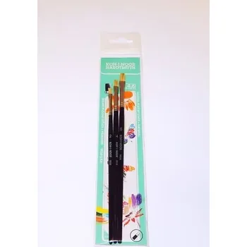 Umělecký štětec Štětce ploché 2, 4, 6