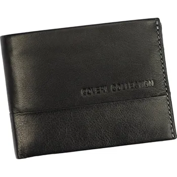 Pánská kožená peněženka Coveri černá KZ2241415