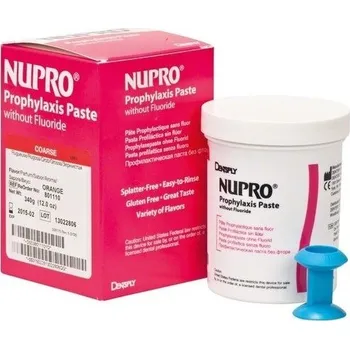 zubní pasta Dentsply NUPRO® polish HRUBÁ pasta bez fluoridu (pomeranč), 340g