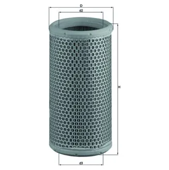 Vzduchový filtr Vzduchový filtr MAHLE LX 425