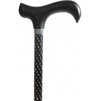 Vycházková hůl s nastavitelnou délkou Crazy (61-93) - černá (54A) sleva-vada