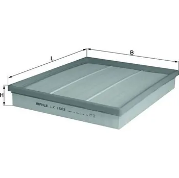 Vzduchový filtr Vzduchový filtr MAHLE LX 1683