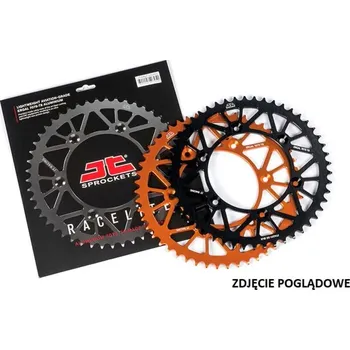 Řetězová sada pro motocykl JT ZADNÍ ŘETĚZOVÉ KOLO 4552 48 HLINÍK RACELITE KTM SX 60/65 '97-21, HUSQVARNA TC 65 '17- (455248JTA) (ŘETĚZ 420) BARVA ČERNÁ