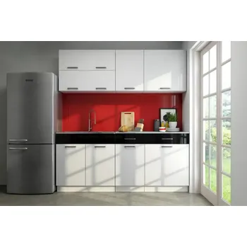 Kuchyňská linka Gigue 180 bílý lesk - doprava zdarma - SLEVA 3% s kodem radost25