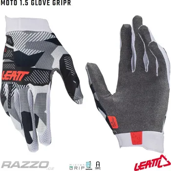 Moto rukavice Rukavice Leatt Moto 1.5 GripR Glove Forge 2024 9 - M