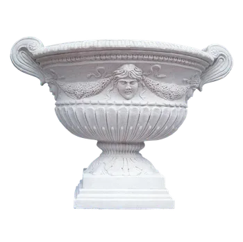 Zahradní dekorace ZahradniDekorace zahradní vázy - Váza s reliéfem, výška 55 cm, 78 kg