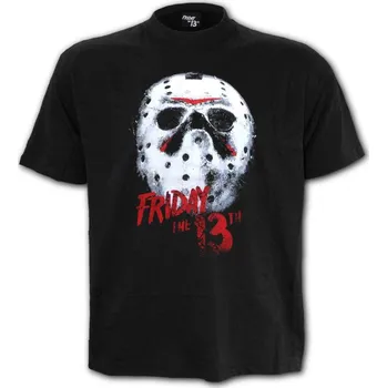 Pánské tričko Tričko Spiral HORROR - JASON FRIDAY THE 13TH - WHITE MASK Velikost: L