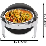 G.Gastro Chafing mísa - kulatá - s rolovacím krytem