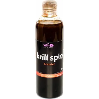 Návnadová surovina Skull fish Booster 250ml Příchutě: Krill Spice