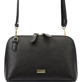 Kabelka Kožená kabelka MiaMore černá KZ2245911